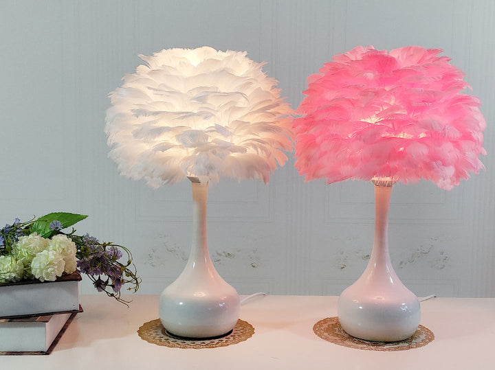 Feather Lamp