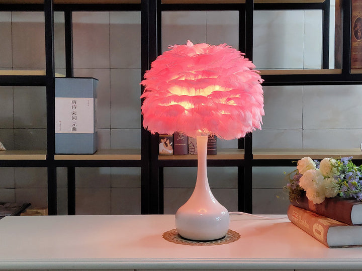 Feather Lamp