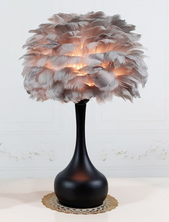 Feather Lamp