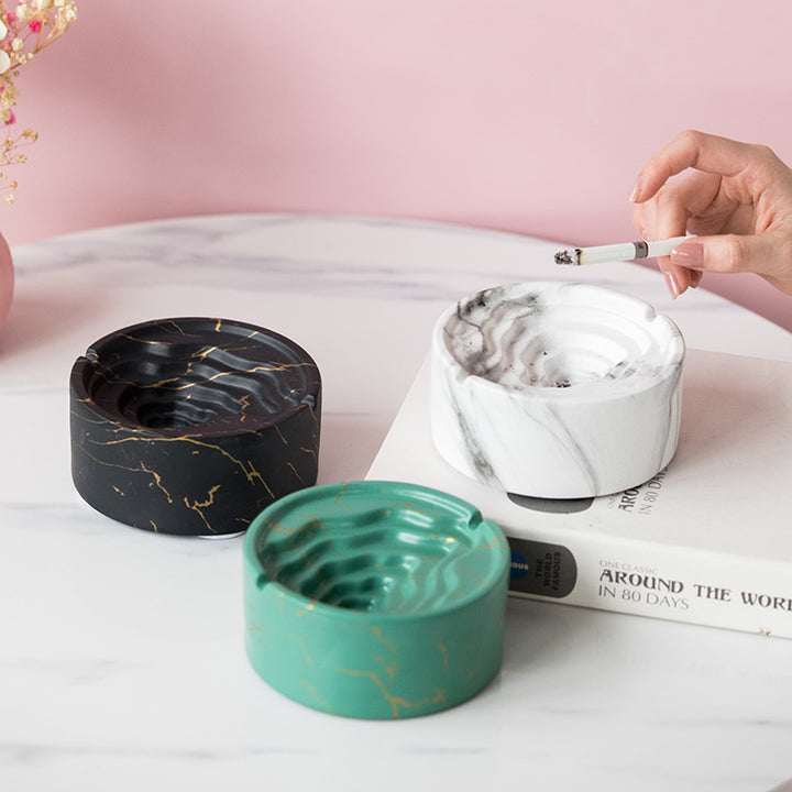 Marble Terraced Ashtray