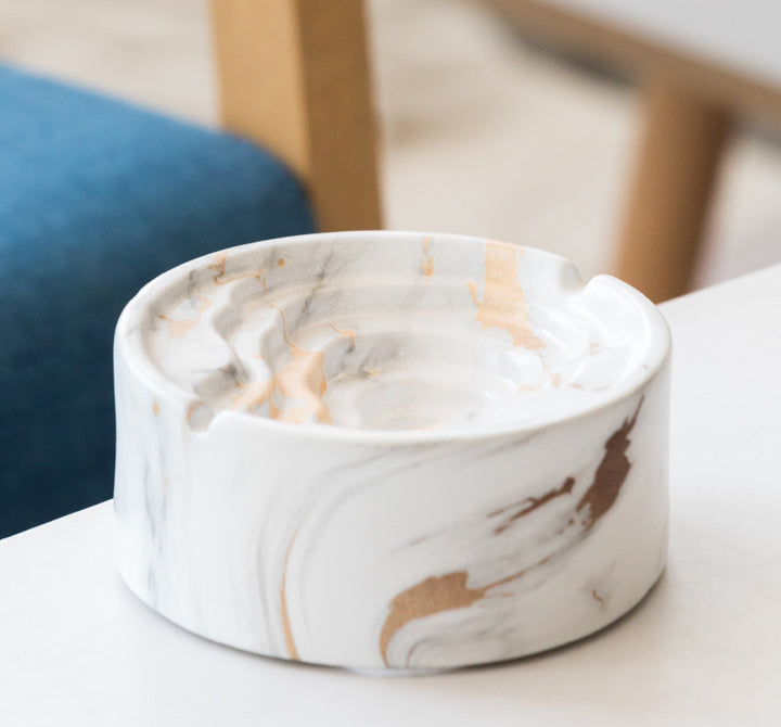 Marble Terraced Ashtray